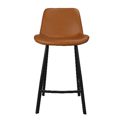 Stilfuld brun barstol